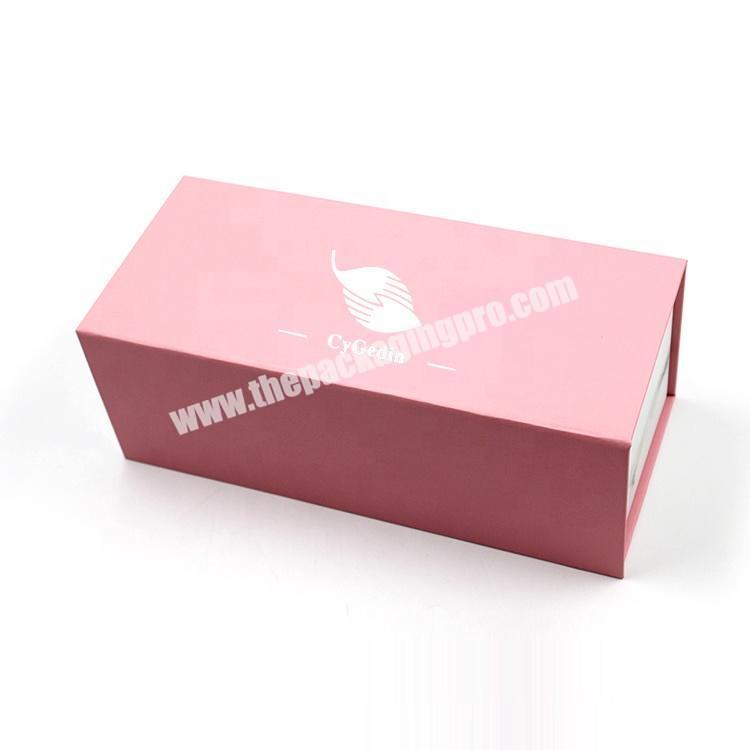 Luxury Cardboard Rigid Matt Collapsible Custom Printed Logo  Magnetic Closure Folding Gift Box