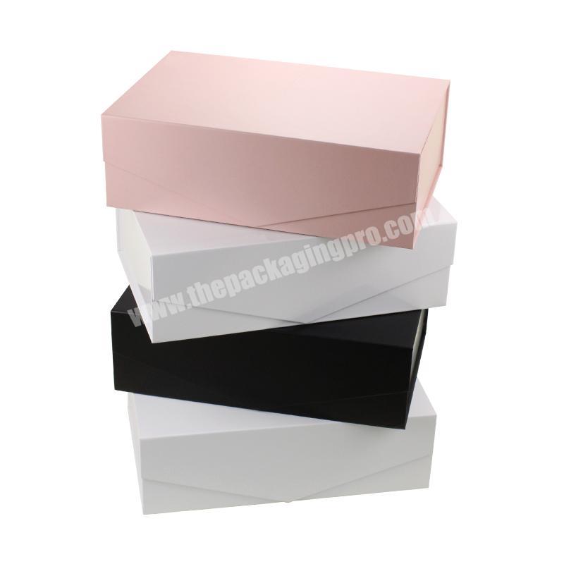 Luxury Colorful Cardboard Collapsible Storage Magnetic Gift  Box