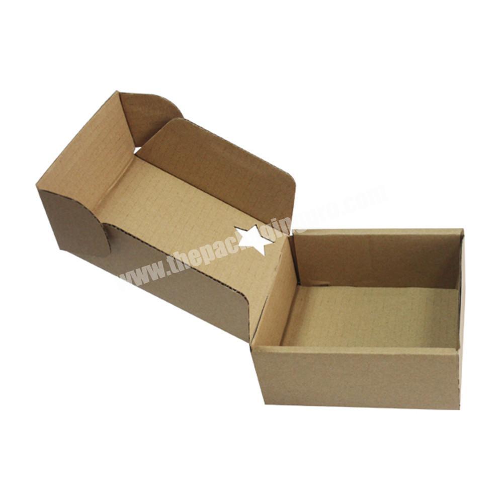 Luxury Corrugated Macarons Kraft Packaging Clothing Pull  Out Cardboard Carton Customize Paper Boxes