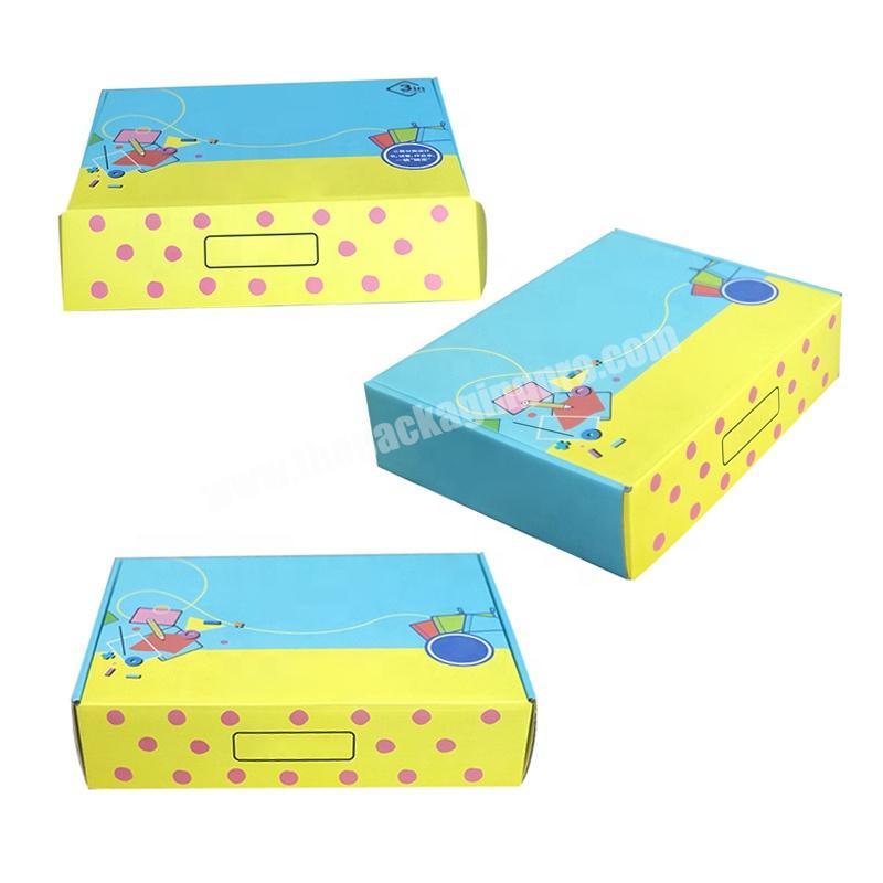 Luxury Custom Logo Folding Box Thicker Corrugated material Construction Toys Packaging Gift Boxes