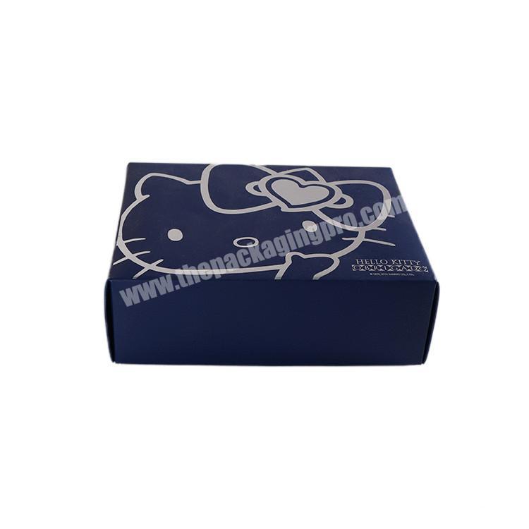 Luxury Custom Paper Cardboard Hot Stamping Cute Pattern Packing Gift Box
