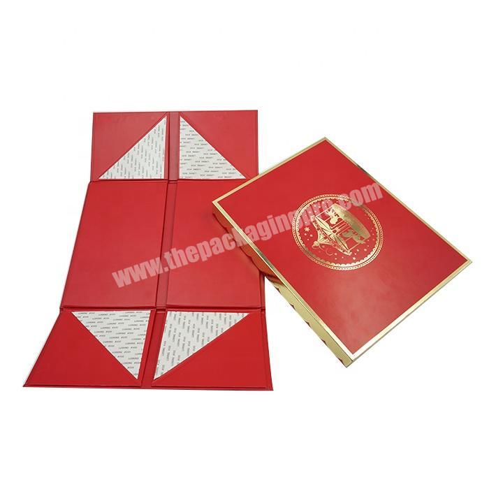 Luxury Custom Premium Folding Cardboard  Boxes Paper Gift Wig Hair Extension Packaging Gift Boxes