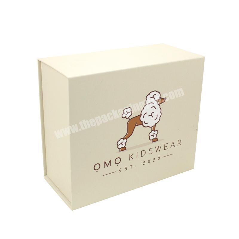 Luxury Custom White Color Collapsible Storage Folding Gift Box For Packaging