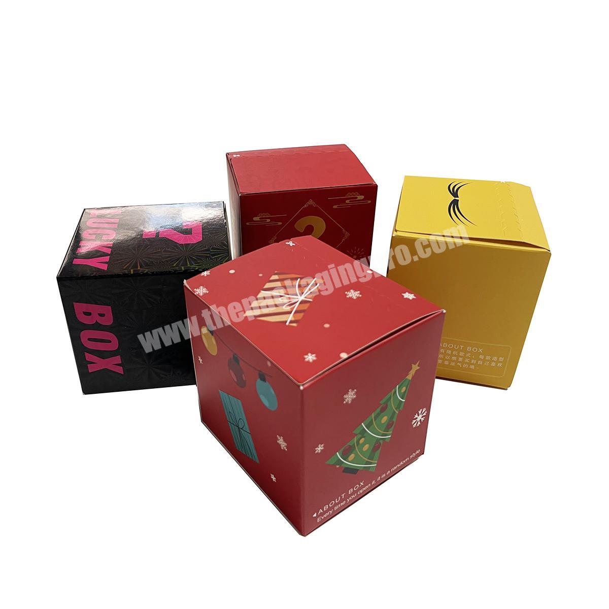 Luxury Decorative Gift Packaging Custom Different Shaped Gift Box Packaging Carton Cardboard Craft Paper Boxes