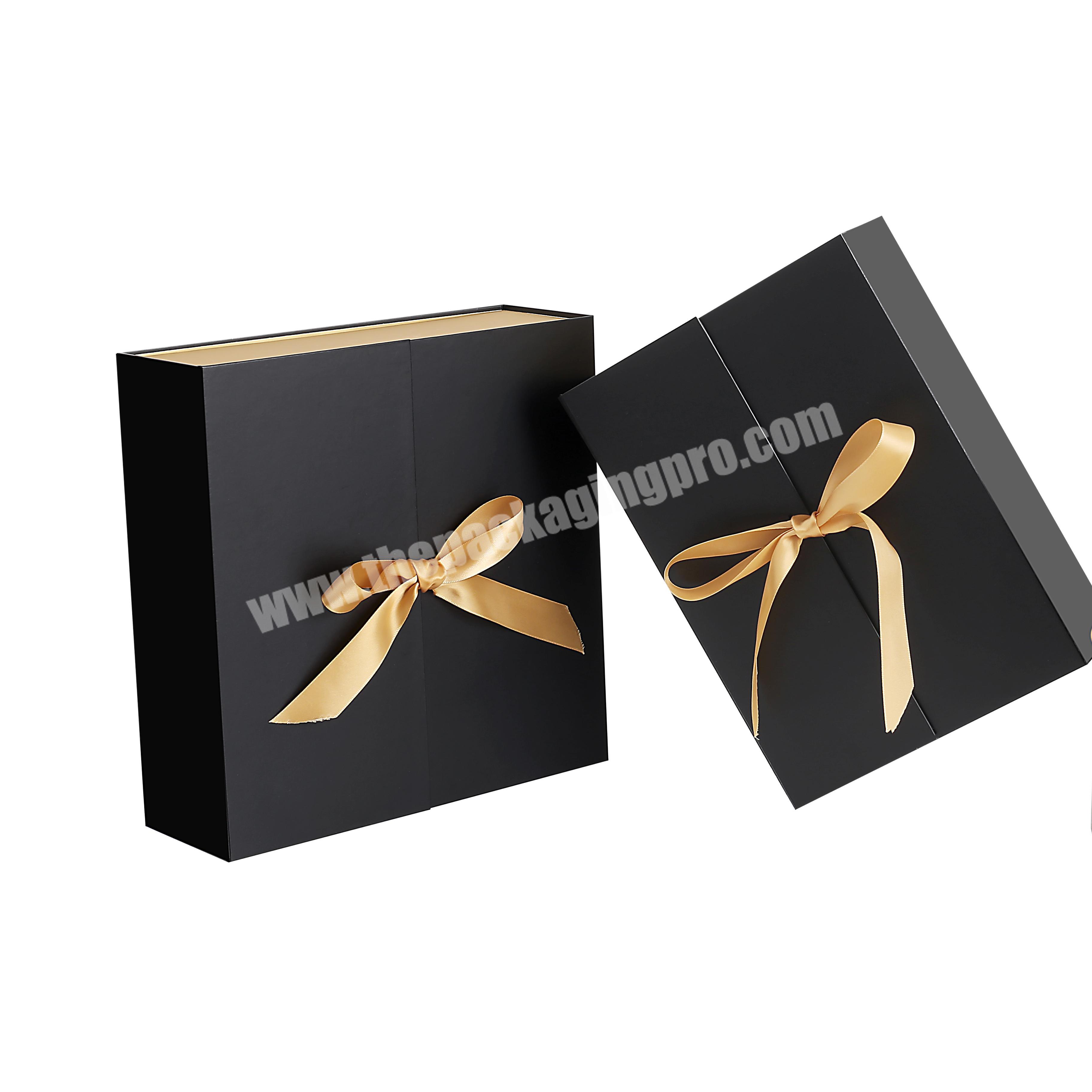 Luxury Foldable Custom Bridesmaid Wedding Magnetic Gift Packaging Boxes Paper Box With Magnetic Lid