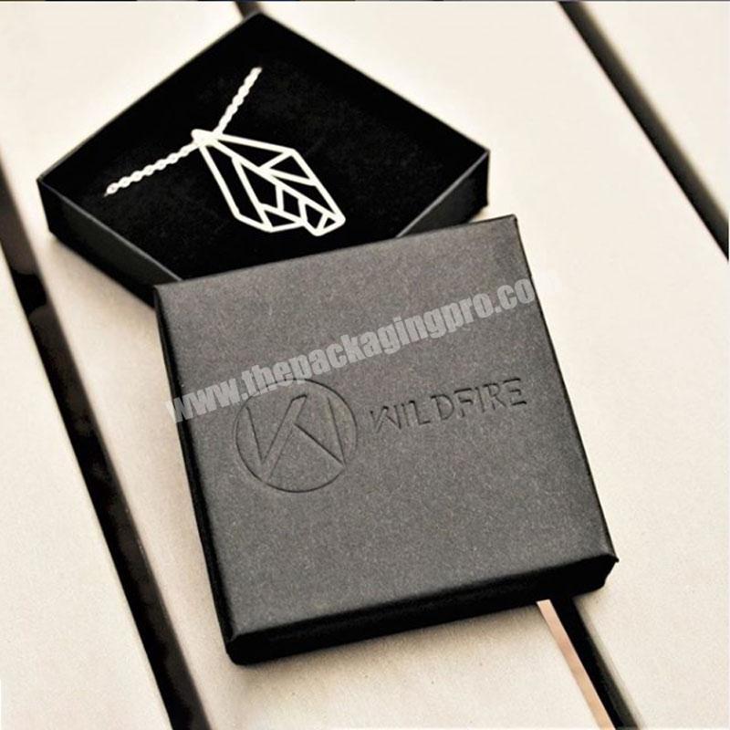 Luxury Ribbon Custom Logo EarringNecklaceRingBracelets Drawer Sliding Paper Jewelry Gift Box Packaging For Jewelry