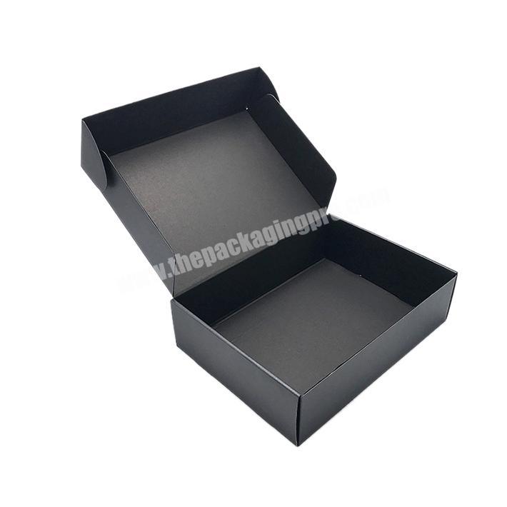 Luxury T- Shirt Packaging Boxes Small Glossy Paper Package Custom Corrugated Fold Compartment Thick Paper Box Caja de regalos