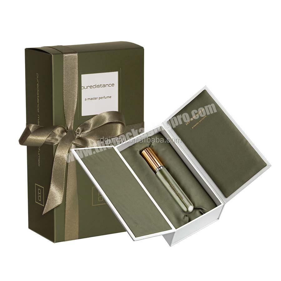 Luxury folding Perfume Gift Cosmetic Paper Box Beauty Cosmetic Box