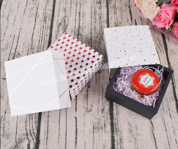 Luxury special matt cardboard paper custom colorful printing sleeve soap packaging gift box wholesale