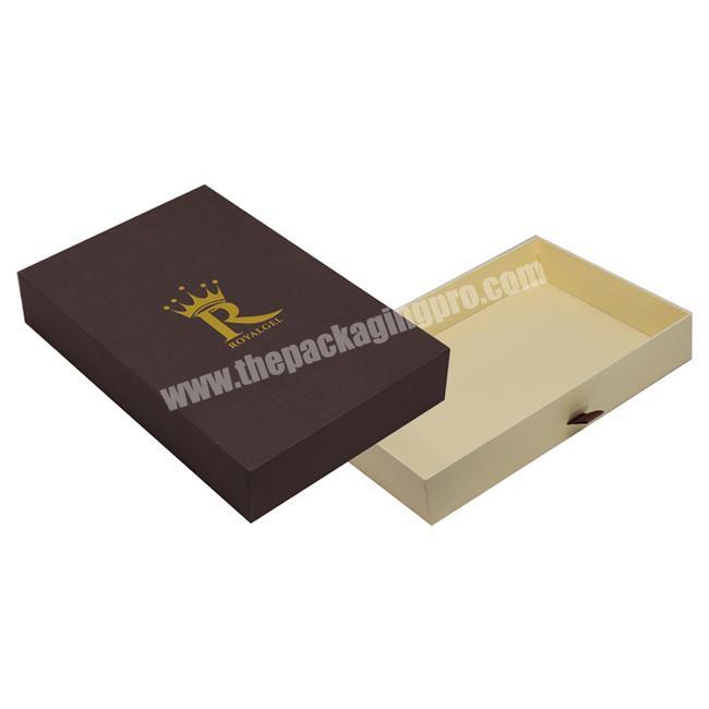 Magic Brown Kraft Bow Tie Business Card Present Packing Paper Box Socks And Underwear Storage Boxes For Slides