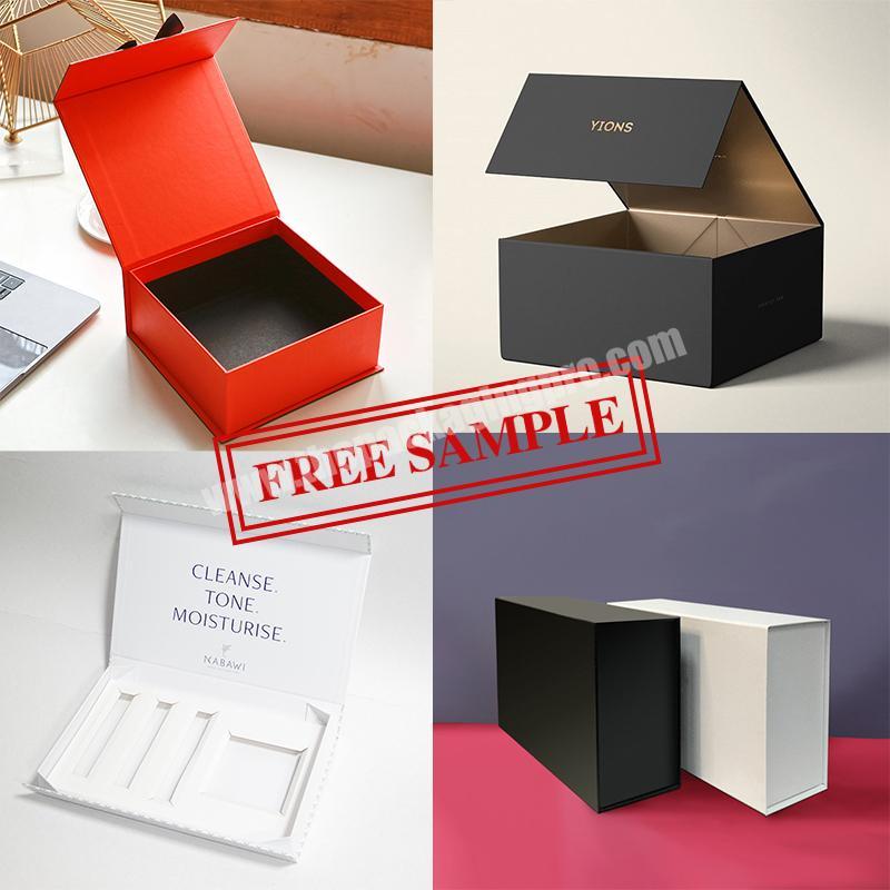 Magnetic Gift Window Rigid Box Magnetic Closure Magnetic Custom Product Box Mini Magnetic Gift Box