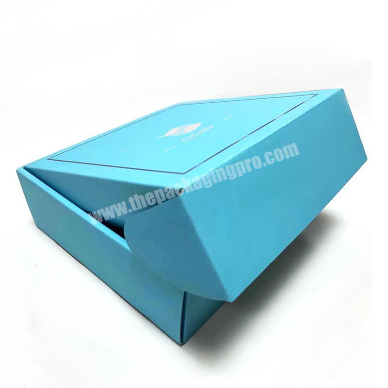 Manufacture Custom Printing Corrugated Paper E-commerce Box Recycled Colored Gift Clothes Packaging Shipping Mailer Boxes