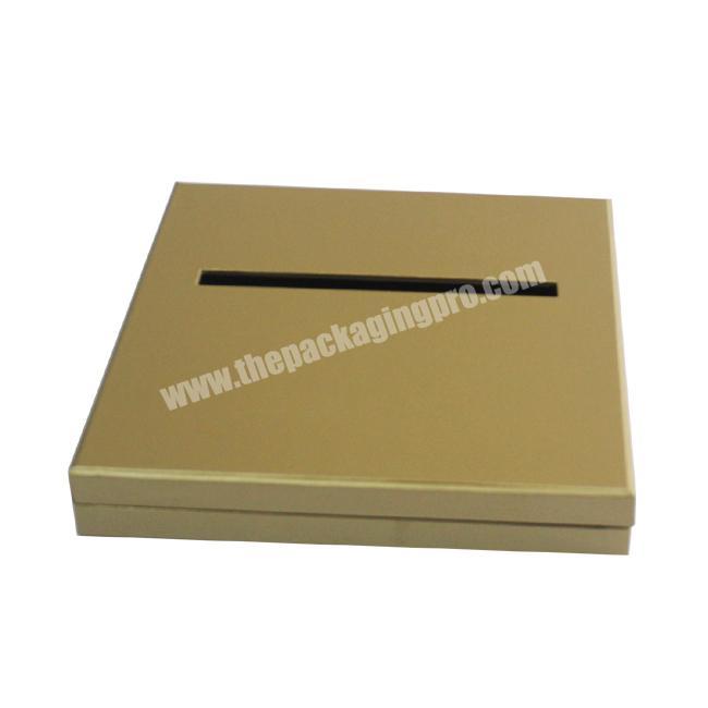 Modern novel design christmas good price craft cardboard mail small thin square cardboard printed gift box with logo pakistan
