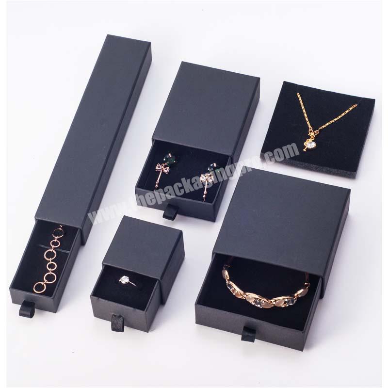 Necklace Jewellery Box Luxury Paper Ring Packaging gift set custom jewelry box packaging