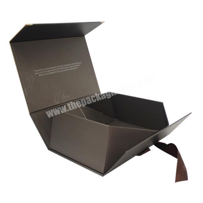 Necktie Empty Match Boxes Magnetic Package Custom Bow Tie Cardboard Box With Ribbon Handle
