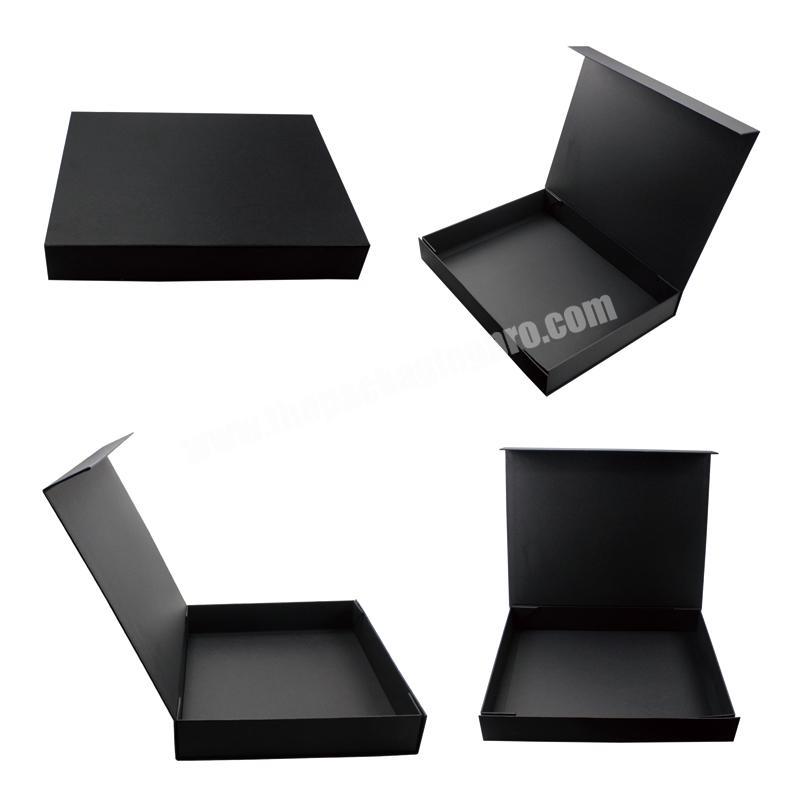 New Arrival Simple Elegant Luxury Customized Logo Foldable Magnetic Box Closure Flat Pack Gift Folding Box