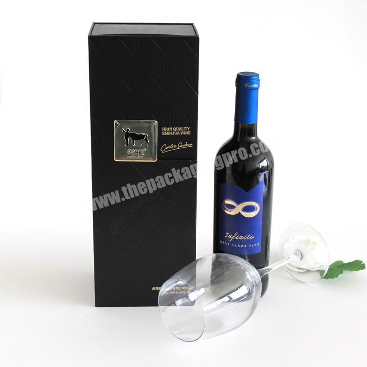 New Design custom logo personalised ecommerce wine paper box Accessories Gift Box For Gift