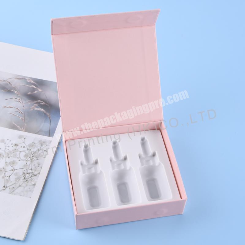 New Product Ideas 2022 Luxury Gift Perfume Essential Oil Nail Polishes Magnetic Lid Rigid Box With Insert