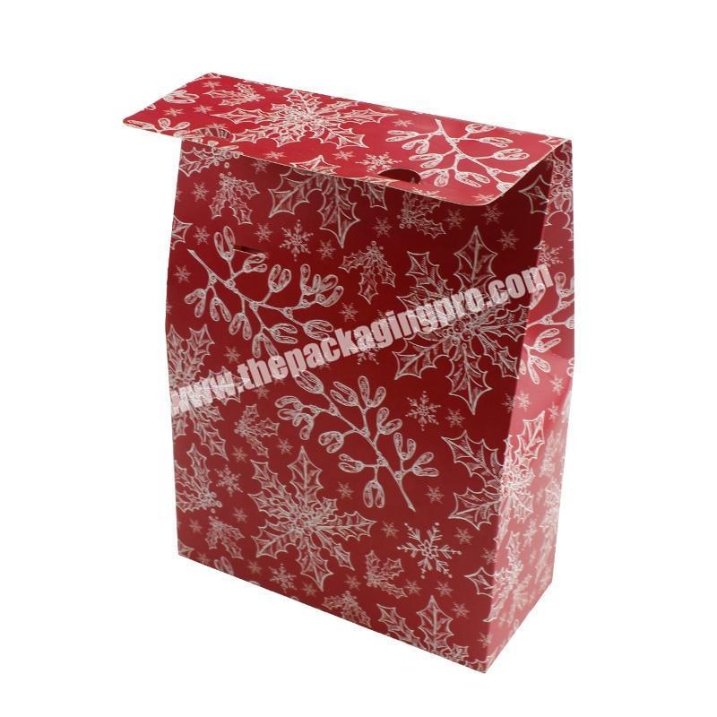 OEM Luxurious Christmas Paper Envelope Gift Bag Shopping Bags With Logos Design
