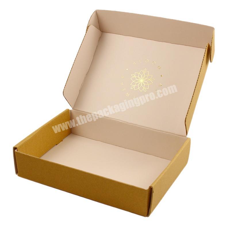 Paper Box Manufacture Customized Colored Mailer Boxes With Custom Logo shipping Packaging Boxes For Clothes