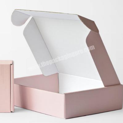 Pastel Hues Printing Affordable Price Custom Logo Packaging Corrugated Gift Boxes For Craft