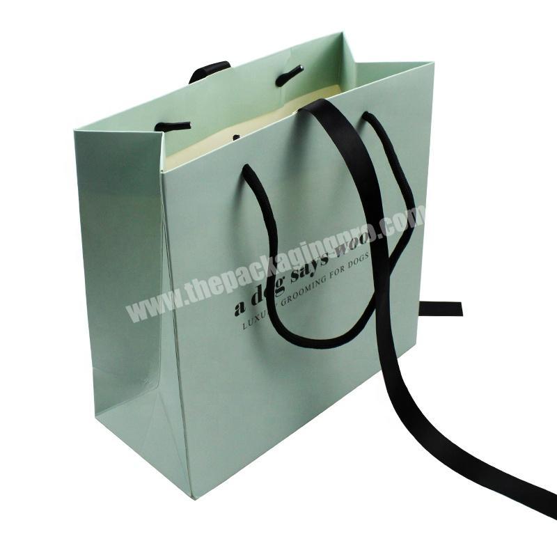 Personalized Custom Luxury Gold Paper Packaging Gift Bag Christmas Shopping Paper Bags