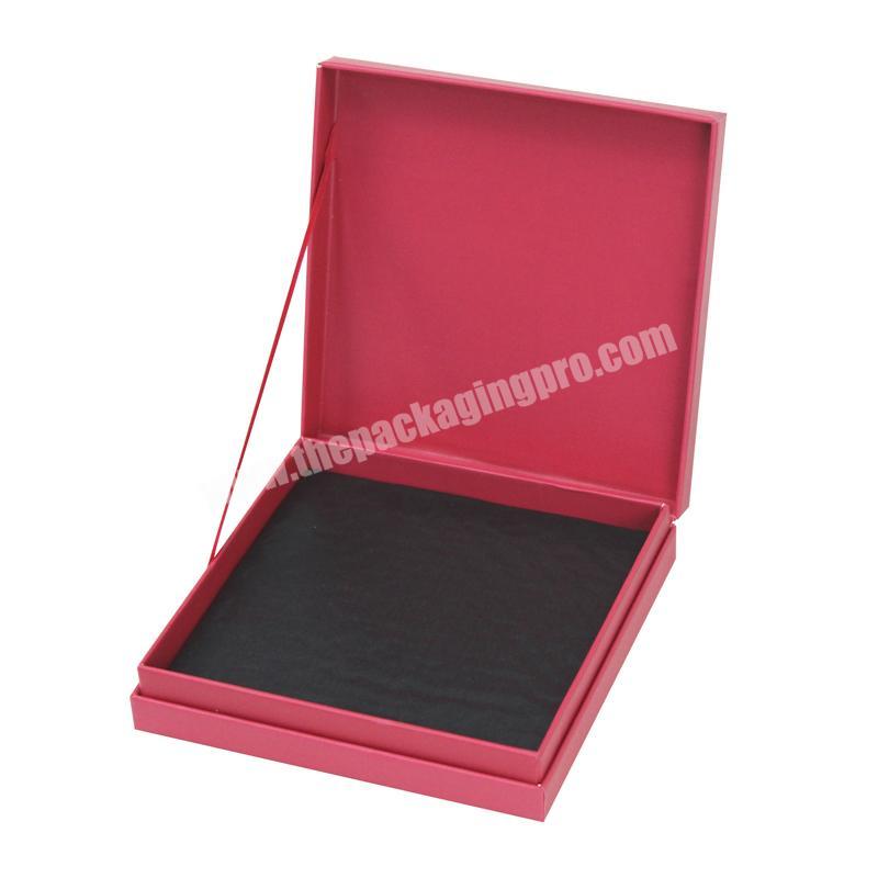 Prime Branded Packing Box Red Printed Hard Cardboard Magnetic Closure for Chocolate Packs factory