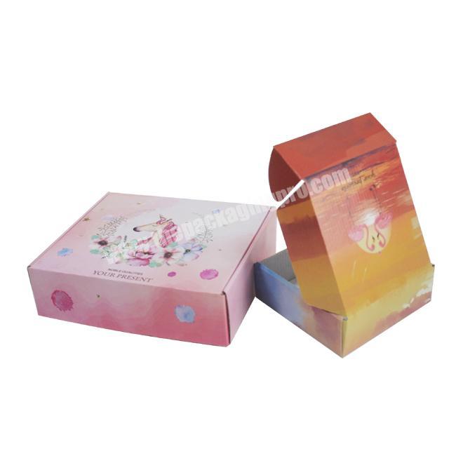 Printed Cardboard Mailer Box Packaging, Shipping Custom Product Packaging Boxes