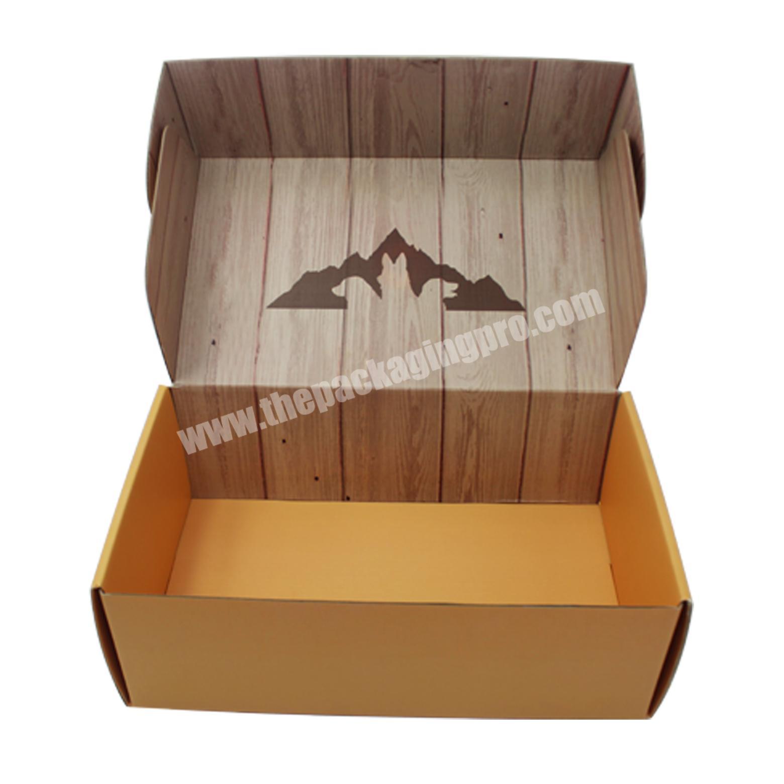 Promotion Corrugated Mailer Shipping Box Packaging Lingerie Clothes Cosmetic Lingerie Clothes Cosmetics with Custom Logo