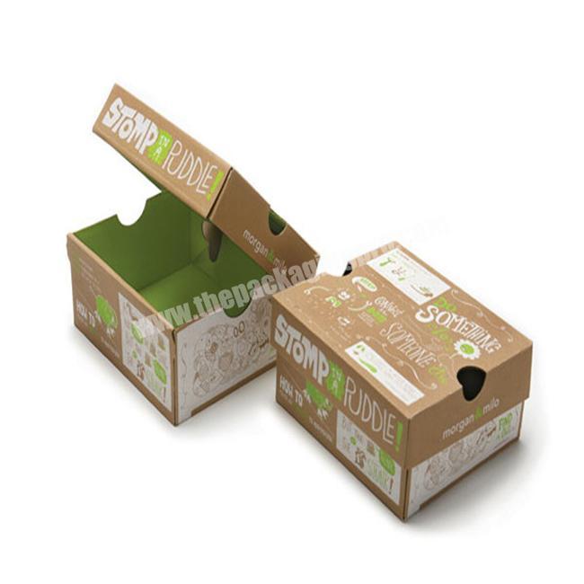 Recyclable Cheap Corrugated Carton Boxes for Traditional Shoe Boxes