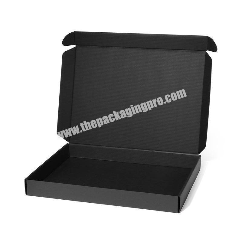 Recyclable Promotional High Quality Gift Paper Box Custom Black Corrugated Cake Boxes