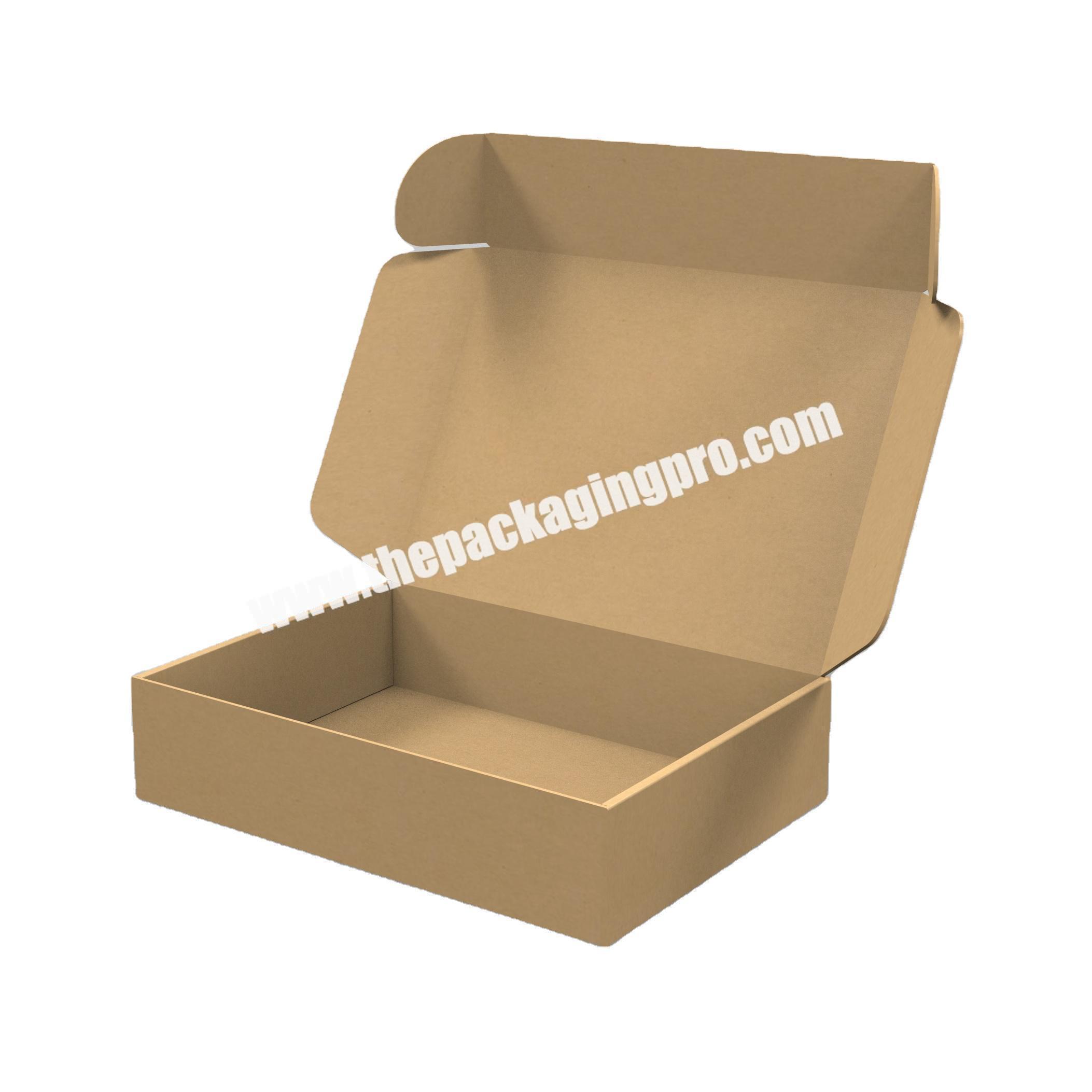 Flap Lid Packaging Custom Mailer Closure Gift Box Customized Clothing Paper Box
