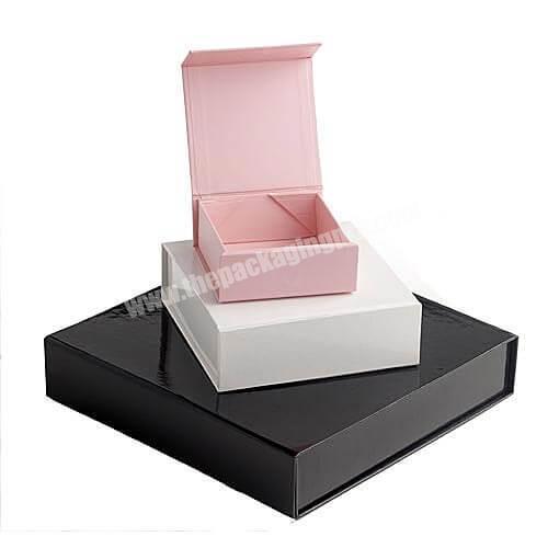 Recycled Custom Logo Print Luxury Large Wedding Favor Roses Packaging Magnetic Lid Cardboard Gift Paper Box With Ribbon