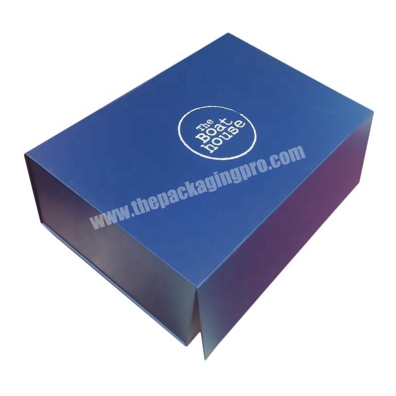 Retail Garment Clothing Package Gift Packaging Paper Boxes with Logo Custom Designs Matte Luxury Rigid Boxes Coated Paper Accept