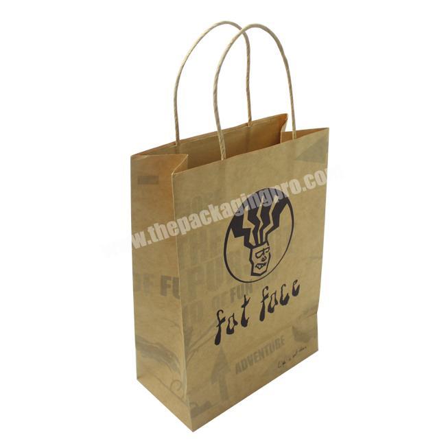 Small Large Brown Craft Paper Bags Cheap Brown Kraft Paper Bag With Handles