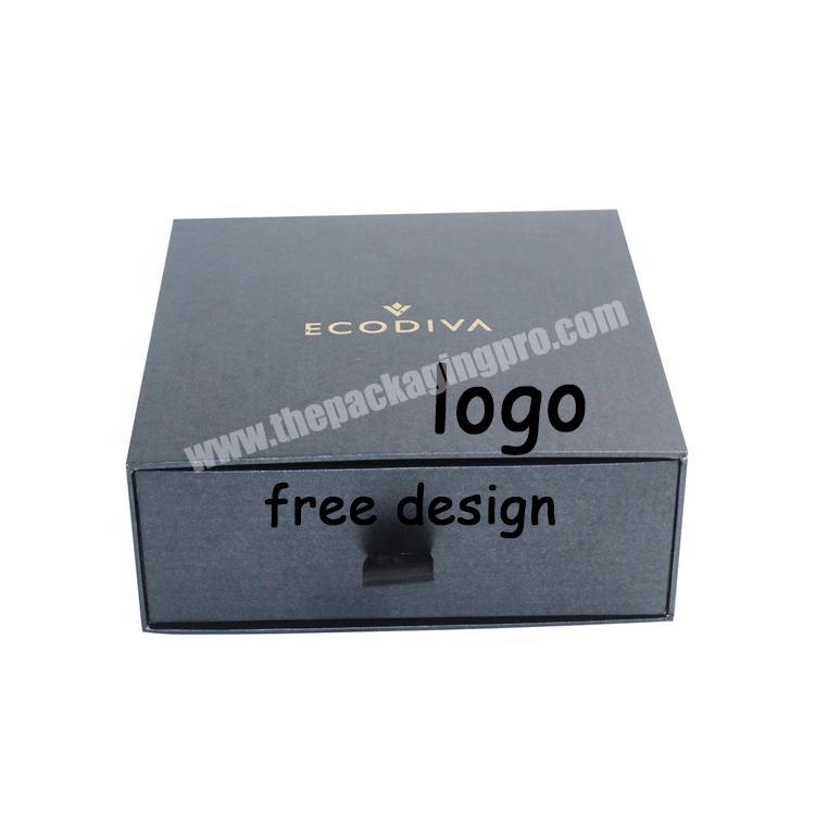 Small custom  trending products good price gift packaging drawer perfume jewelrylry paper box with logo