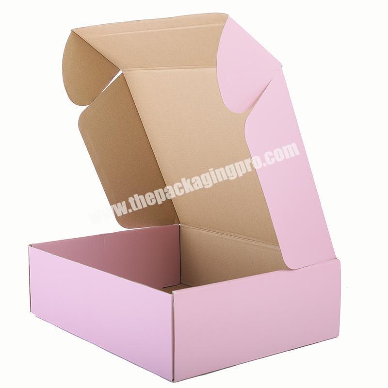 Sold Out This Year  Pink Shipping Box Ready To Ship Clothing Shoes Hats Corrugated Cartons Shipping Boxes