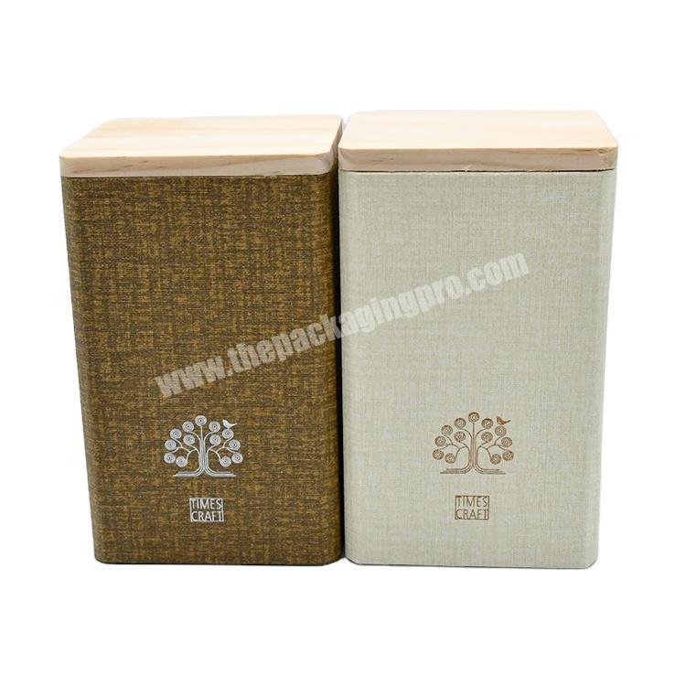 Strong quality custom printed cardboard tea box paper packaging box with a lid
