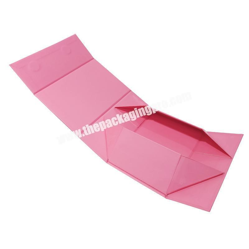 Wholesale Collapsible Box Folding Style Paper Box Easy Delivery Fashion Gift Box