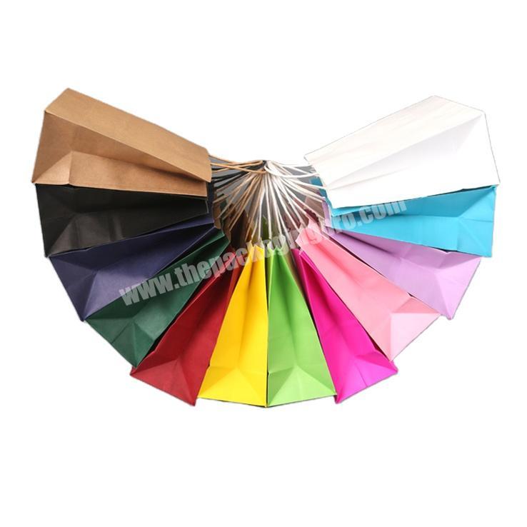Unique Design Classic Black Custom Recyclable Reusable Paper Bags With Logo Printing For Shopping Clothing Shoes Wigs Gift