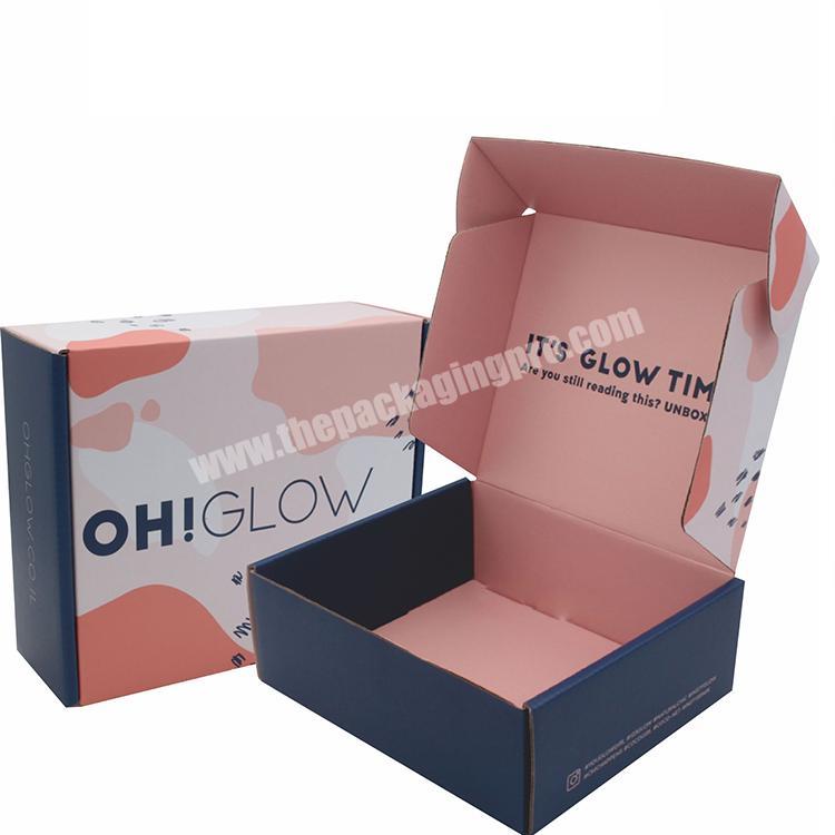 Various specifications 8x8x8 branded wedding dress shipping retail printing design box underwear white clothing