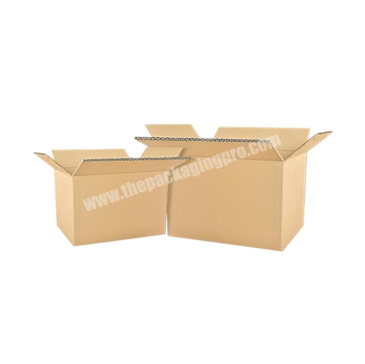 Wholesale Custom Brown Shipping 3 Layer Carton Cardboard Corrugated Box