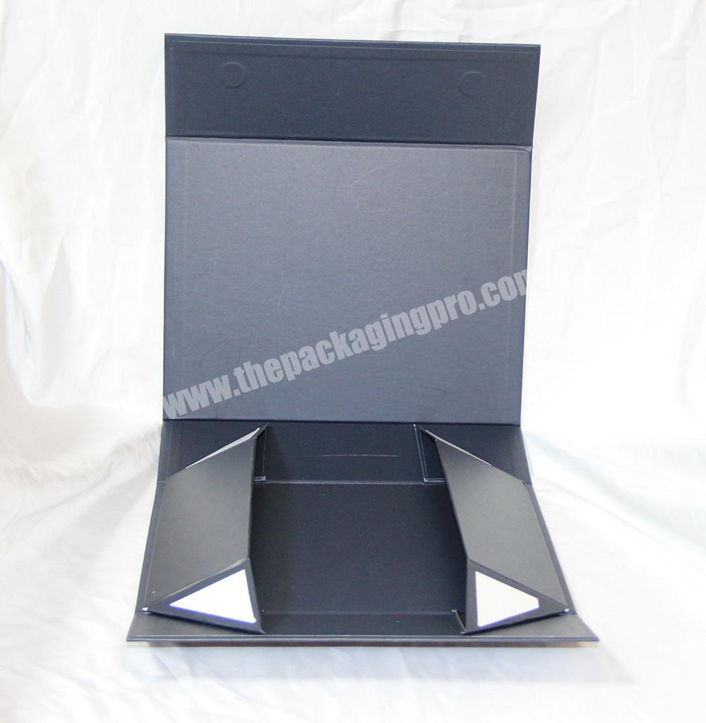 Wholesale Custom Clothing Fold Kraft Paper Box Leather Folding Storage Box Customised Folding Pvc Boxes