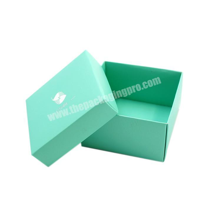 Wholesale Custom ECO Friendly Handmade Making Square Cardboard Elegant  Paper Lid And Base Gift Box