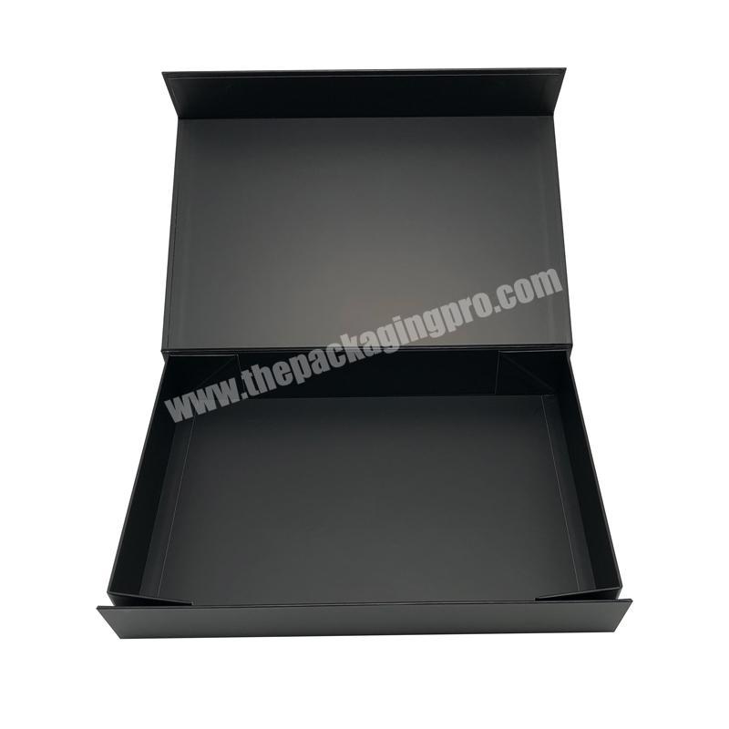 Wholesale Custom Gift Box Hampers Luxury Magnetic Packaging Black Cardboard Large Paper Hamper Boxes