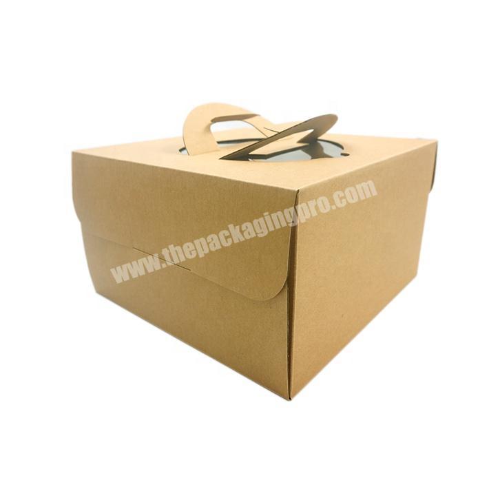 Modern Design Paper Cake Box and Packaging Paper Box Pantone Custom Kraft Customized Logo Item Industrial Packing Color