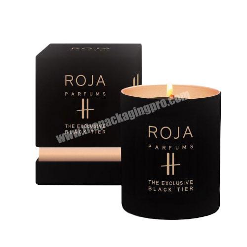 Wholesale Customized Logo Printed colorful Candle Packaging Paper Gift Box custom packing products