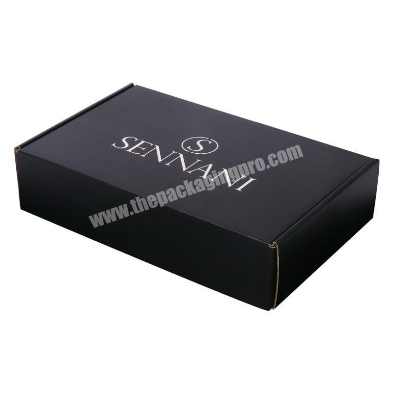 Wholesale Eco Corrugated Paper Custom Logo Printed Gift Delivery Mailing Packaging Box for Skincare  Beauty  Cloth