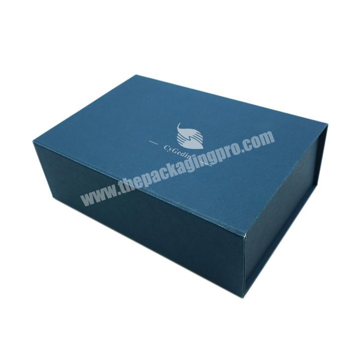Wholesale Luxury Custom Logo Folding Foldabole Clothing Cardboard Packaging Packages Gift Paper Box