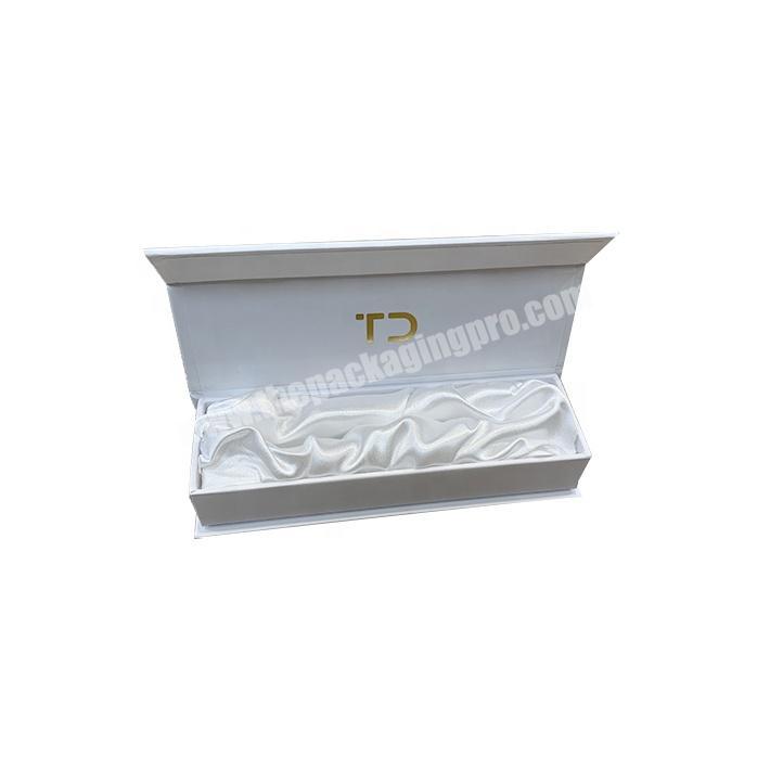 Wholesale Paper Box Color Cosmetics Box With Insert Gift Packaging Luxury Cardboard White Silk Foam Fancy Design
